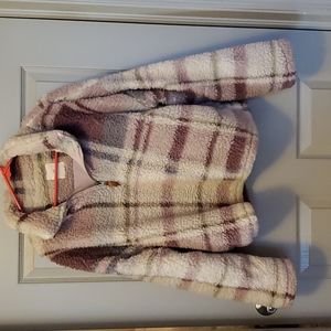 Fluffy Jacket - Dusty Mauve - Large